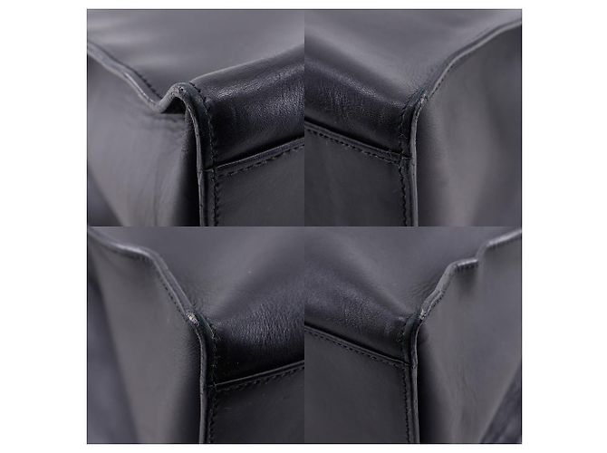 Gucci 002.1025.002058 Kalbsleder Tote Bag Schwarz - Ansicht 4