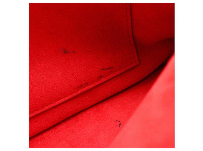 Borsa 2way Louis Vuitton Alma Monogram Marrone Rosso - vista 16