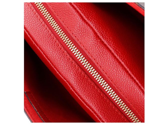 Borsa 2way Louis Vuitton Alma Monogram Marrone Rosso - vista 8