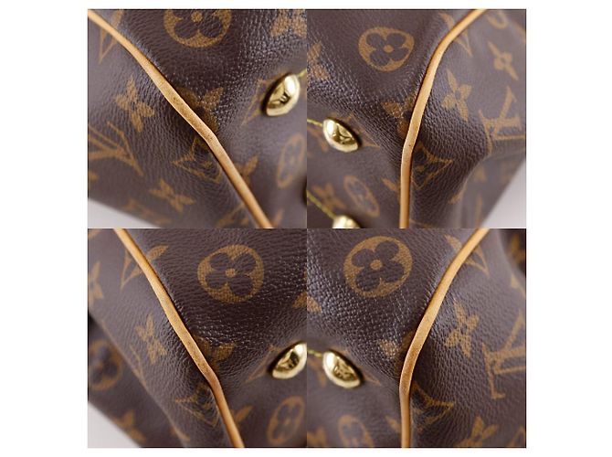 Borsa Louis Vuitton Tivoli PM Monogram Marrone - vista 4