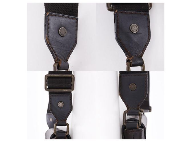 Borsa a tracolla Louis Vuitton Yuma Utah Line in pelle Marrone - vista 11