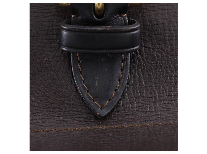 Borsa a tracolla Louis Vuitton Yuma Utah Line in pelle Marrone - vista 13