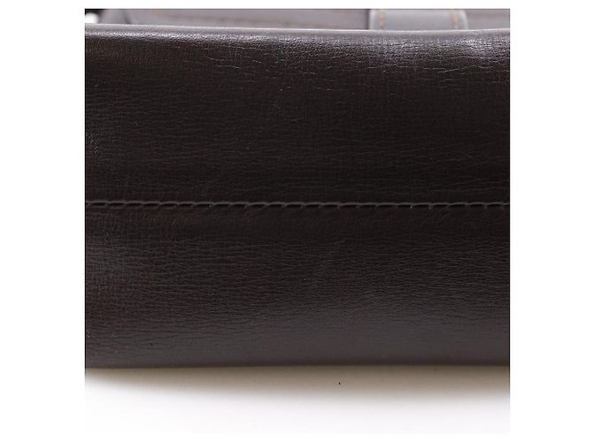 Borsa a tracolla Louis Vuitton Yuma Utah Line in pelle Marrone - vista 15