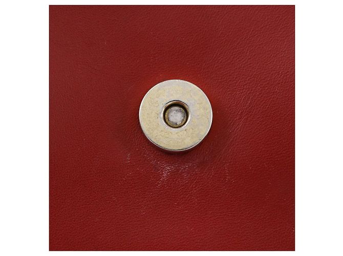 Borsa a tracolla in pelle di vitello Interlocking G Gucci Rosso - vista 10