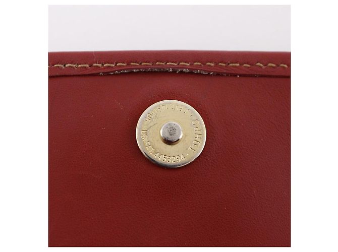 Borsa a tracolla in pelle di vitello Interlocking G Gucci Rosso - vista 11