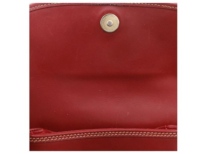 Borsa a tracolla in pelle di vitello Interlocking G Gucci Rosso - vista 12