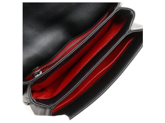 Borsa a tracolla 2way in nylon traforato Prada Nero - vista 8
