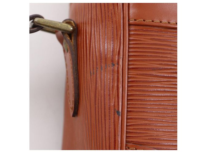 Borsa a tracolla Louis Vuitton Trocadero27 Epi Bronzo - vista 9