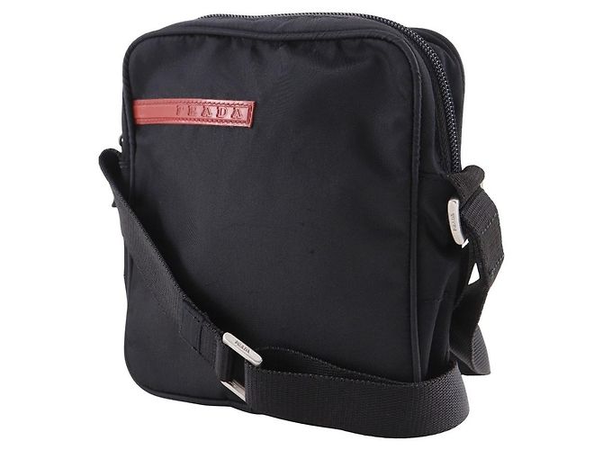 Borsa a tracolla in nylon sport Prada Nero - vista 2