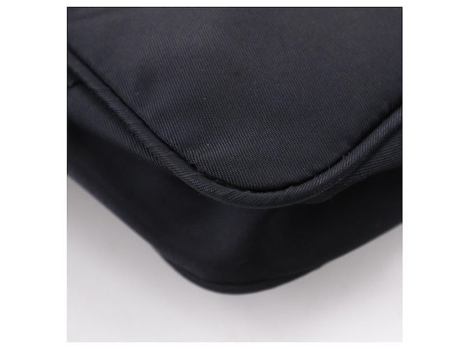 Borsa a tracolla in nylon sport Prada Nero - vista 4
