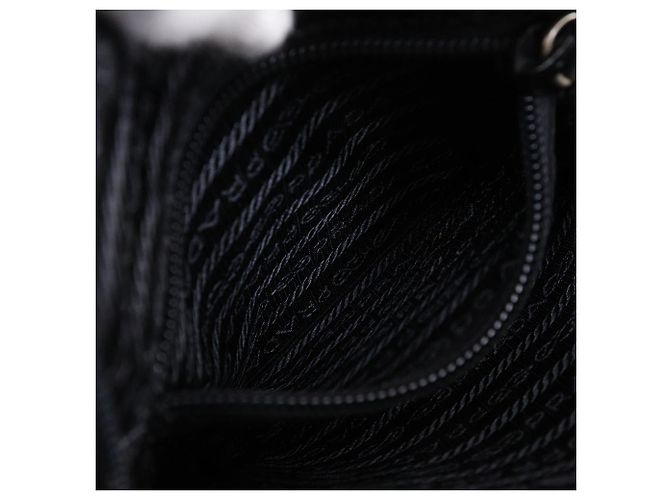 Borsa a tracolla in nylon sport Prada Nero - vista 6