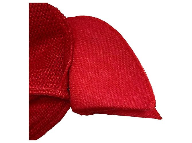 Christian Dior Wollstrickjacke mit farbigem Paspel Rot - Ansicht 4