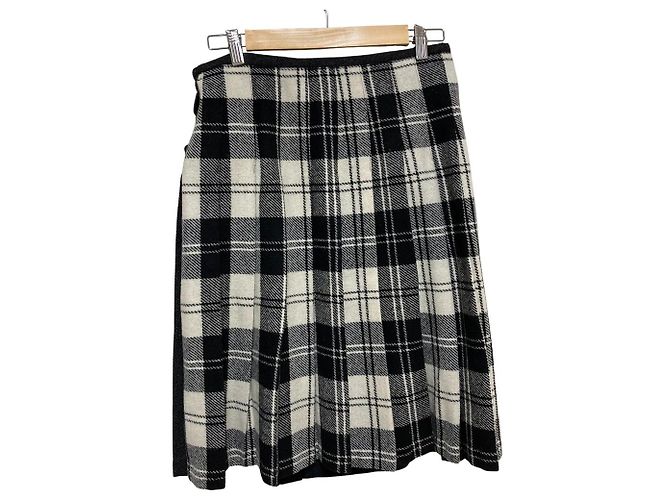 Autre Marque Falda de lana a cuadros Dublin de O'Neil Verde - vista 4