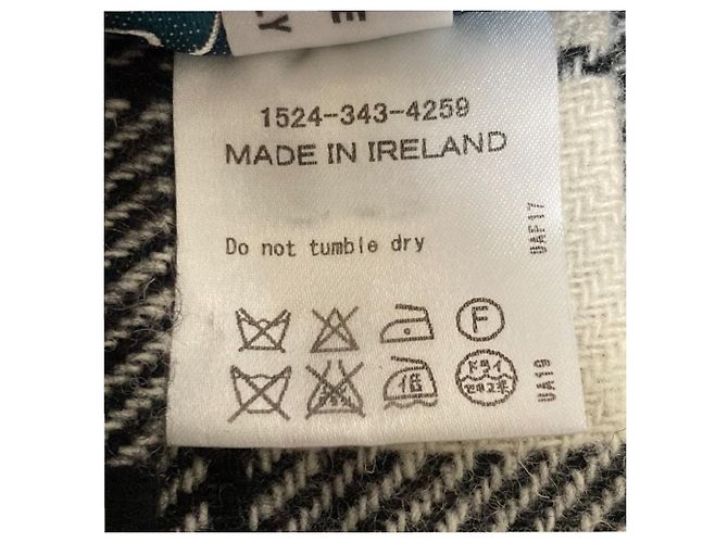 Autre Marque Falda de lana a cuadros Dublin de O'Neil Verde - vista 8