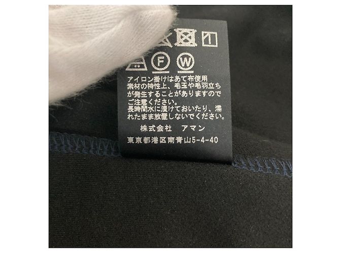 Autre Marque Cabana Rollkragenkleid mit Schlitz Blau - Ansicht 6