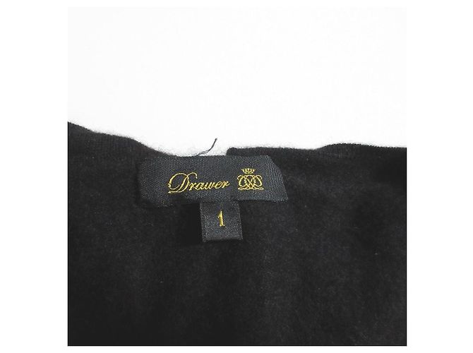 Autre Marque Drawer Cashmere-Strickpullover Schwarz - Ansicht 6
