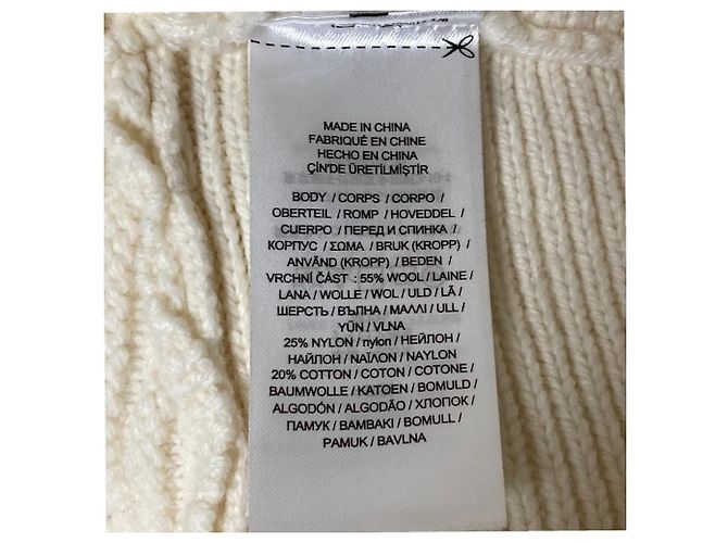 Rollkragenstrickpullover Lauren Ralph Lauren Weiß - Ansicht 6