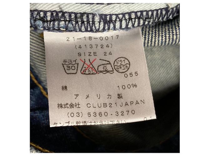 Autre Marque Pantalones vaqueros Alexander Wang Azul - vista 4