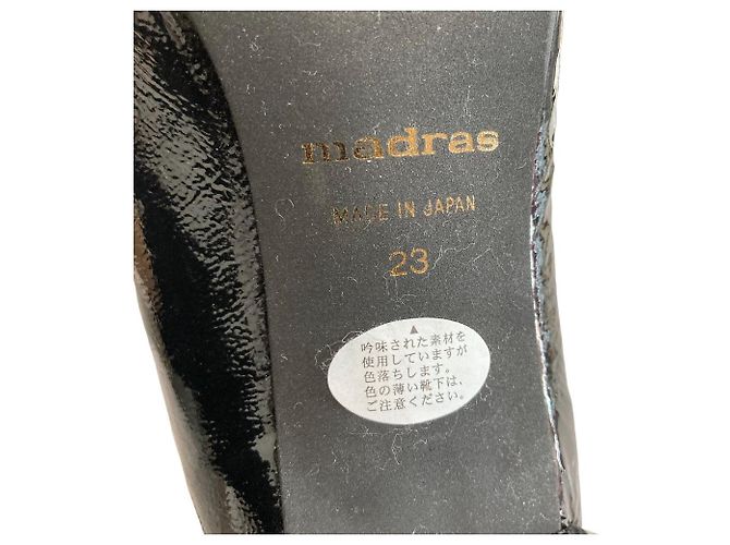 Autre Marque Madras Schuhe mit Blockabsatz Schwarz - Ansicht 10