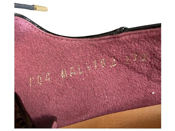Autre Marque Madras Schuhe mit Blockabsatz Schwarz - Ansicht 8