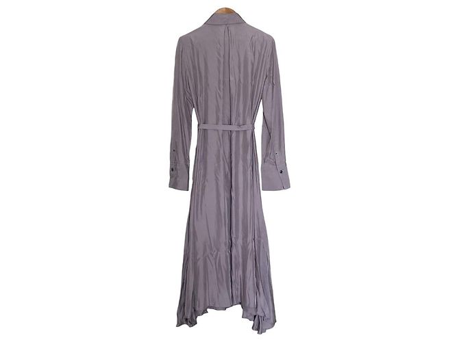 Autre Marque Abito camicia a ruota FRAY I.D Porpora Lavanda - vista 3