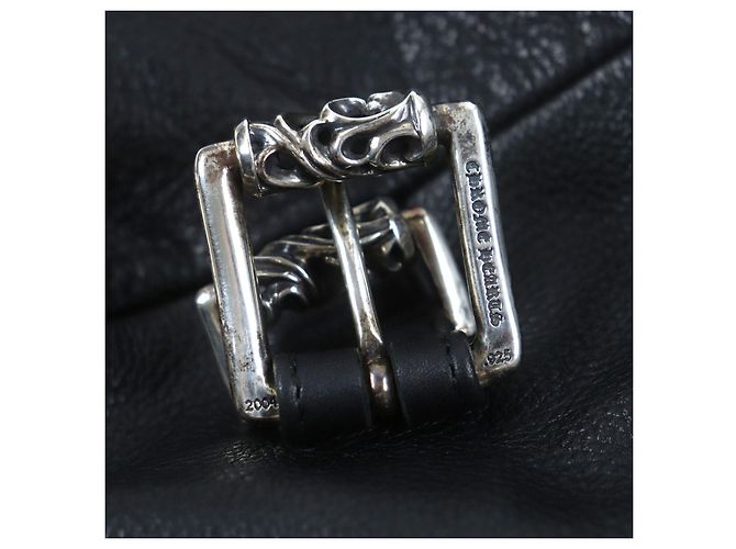 CHROME HEARTS G BENSIMONE Borsa a tracolla in pelle Nero - vista 11