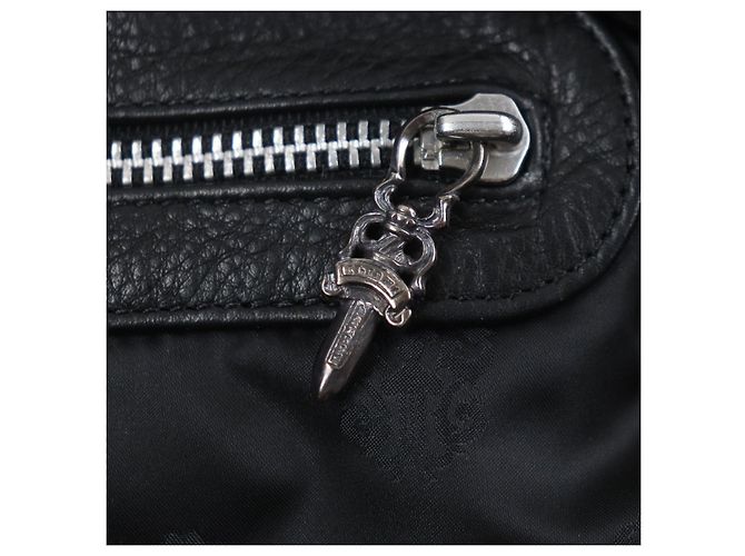 CHROME HEARTS G BENSIMONE Borsa a tracolla in pelle Nero - vista 13
