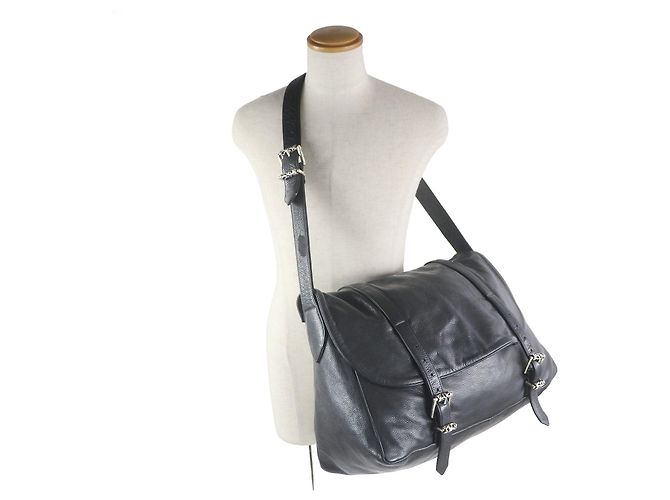 CHROME HEARTS G BENSIMONE Borsa a tracolla in pelle Nero - vista 3