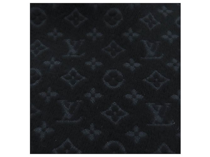 Sciarpa in lana Monogram Louis Vuitton Nero - vista 5
