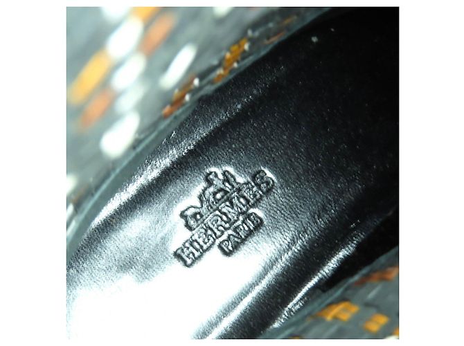 Hermès Lederstiefel 37.5 Schwarz - Ansicht 11