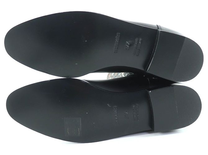 Hermès Lederstiefel 37.5 Schwarz - Ansicht 8