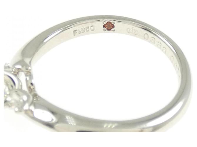 Autre Marque Pt950 Diamantring Silber - Ansicht 4