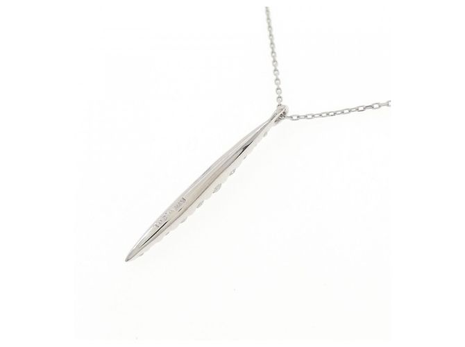 Autre Marque Collana in platino e diamanti Argento - vista 4