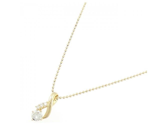 Autre Marque Collana con diamante Au750 D'oro - vista 2