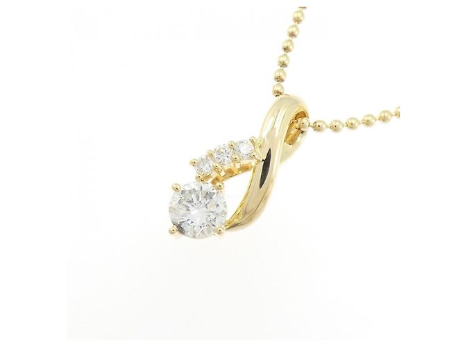 Autre Marque Collana con diamante Au750 D'oro - vista 3