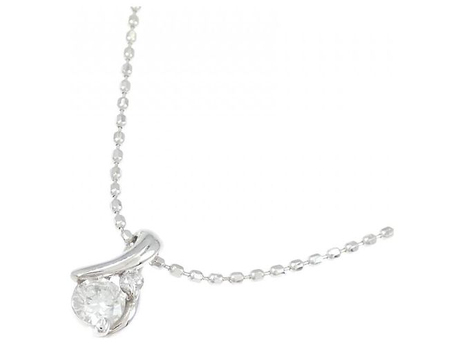 Autre Marque Collana in Diamanti Au750 Argento - vista 3