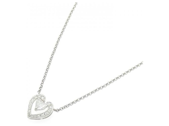 Autre Marque Collana di Diamanti Pt900 Pt850 Argento - vista 2