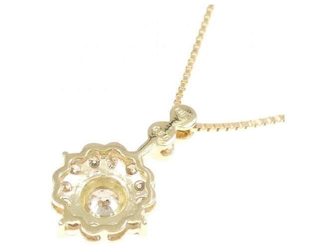 Autre Marque Collana con Diamanti Au750 D'oro - vista 4