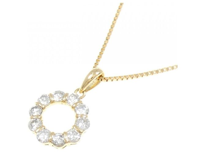 Autre Marque Collana con Diamanti Au750 D'oro - vista 3
