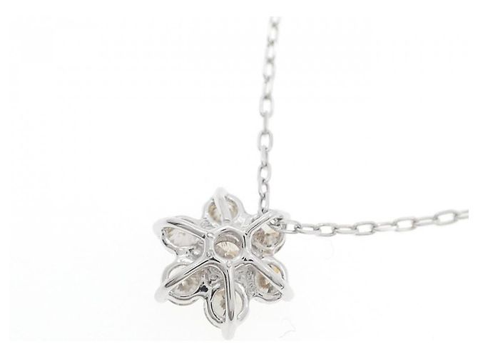 Autre Marque Collana in oro bianco e diamanti Au750 Argento - vista 4
