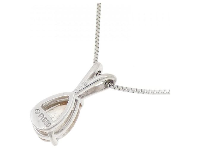 Autre Marque Collana con Diamanti PT850 Argento - vista 4