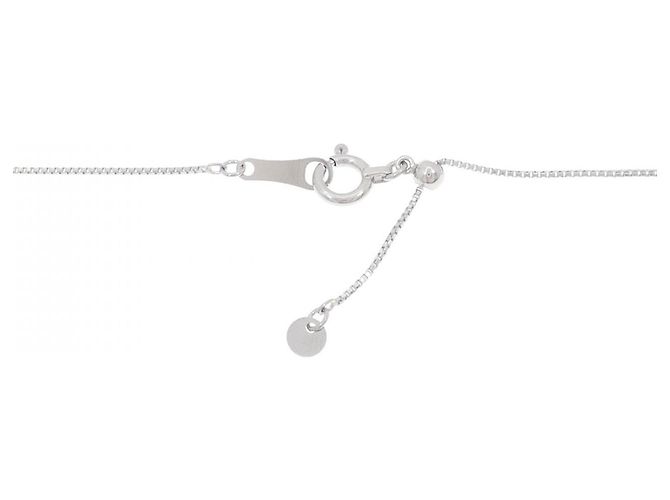 Autre Marque Collana di Diamanti PT900 PT850 Argento - vista 5
