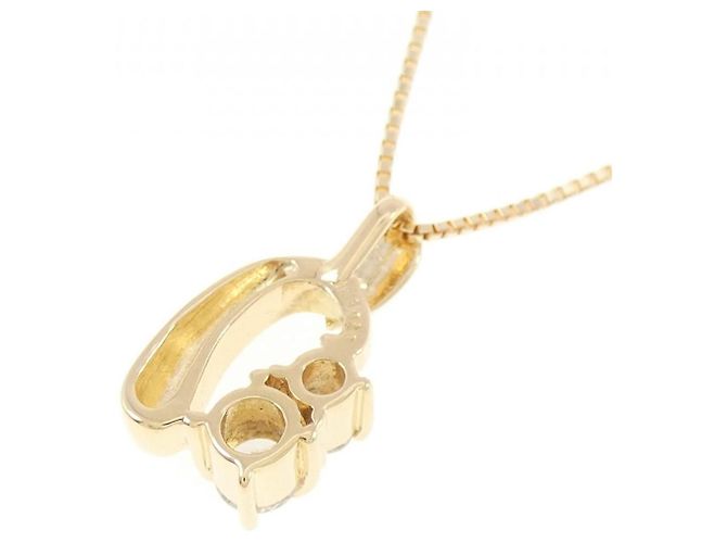 Autre Marque Au750 Diamant-Halskette Golden - Ansicht 4