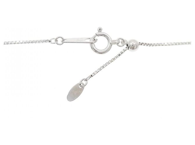 Autre Marque Collana in oro bianco e diamanti Au750 Argento - vista 5