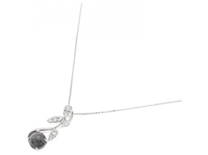 Autre Marque Collana con Diamanti Au750 Argento - vista 2