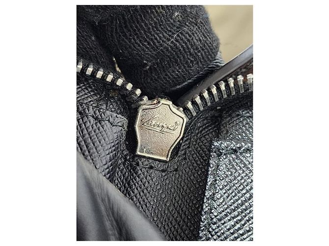 Portafoglio da viaggio PRADA Saffiano Metal Zip Around Nero - vista 7