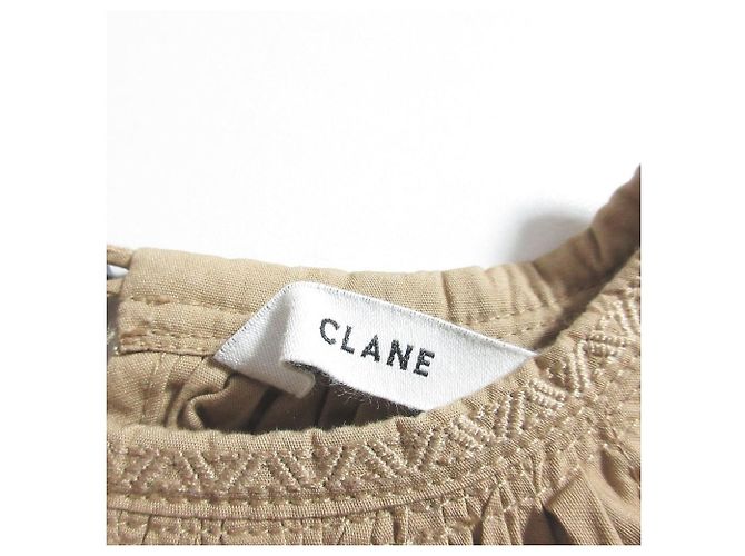 Autre Marque Top CLANE BALLOON PLEAT TOPS Top Beige - vista 6
