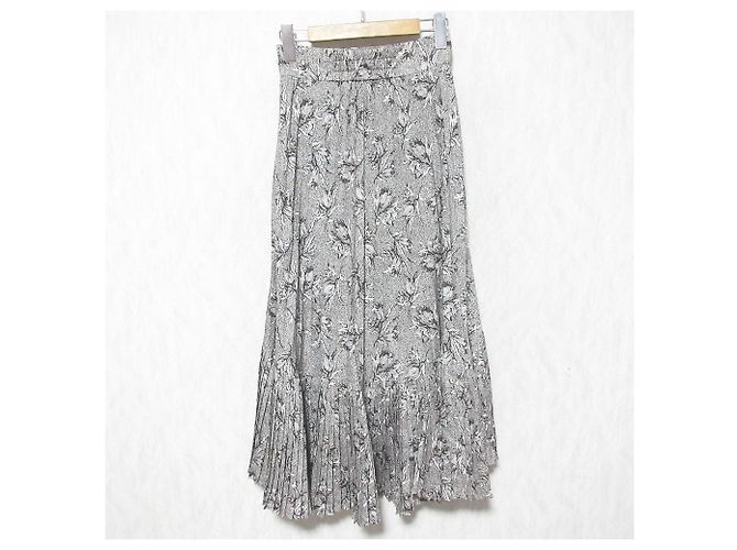 Autre Marque Falda plisada con estampado Barie Snidel Castaño - vista 2
