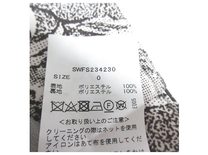 Autre Marque Falda plisada con estampado Barie Snidel Castaño - vista 5
