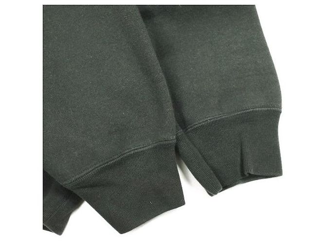Autre Marque Sweatshirt mit Rundhalsausschnitt blurhms ROOTSTOCK Back Fleece Sweat Crew-neck P/O aus Baumwolle und Polyester Braun Anthrazitgrau - Ansicht 5